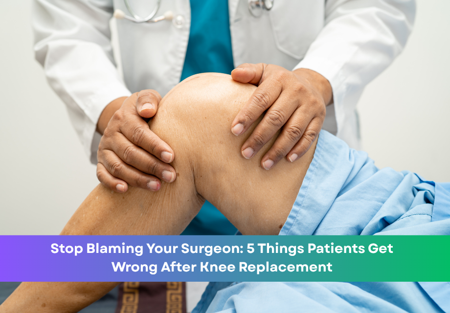 Knee replacement surgery