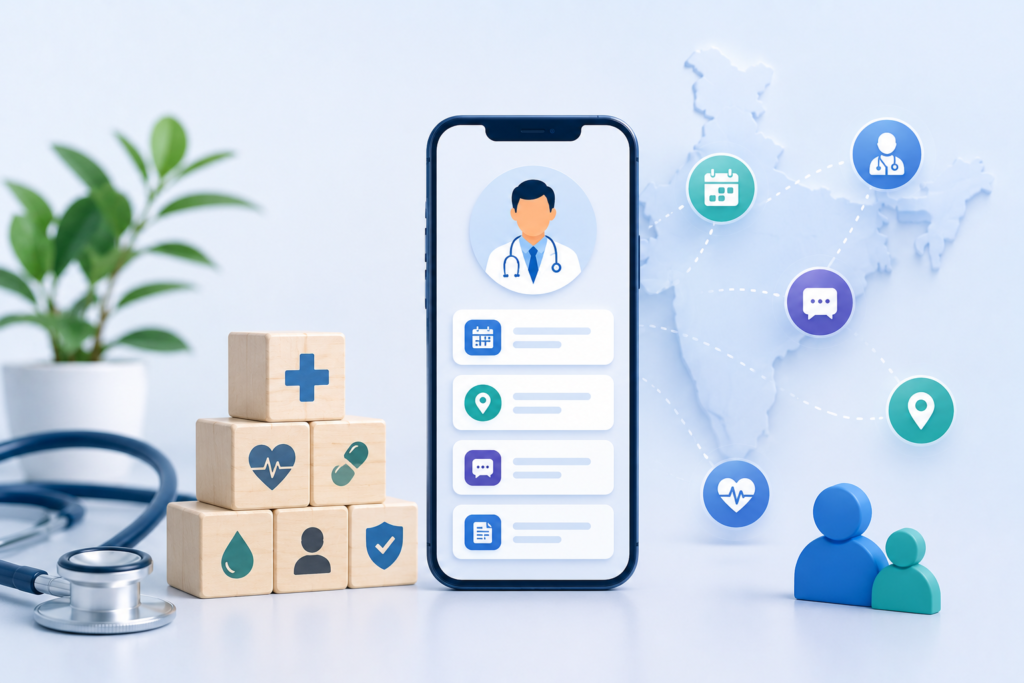 find doctor online India without practo