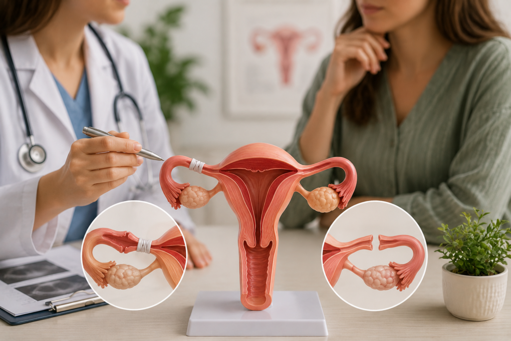 Uterine Model Consultation in Clinic