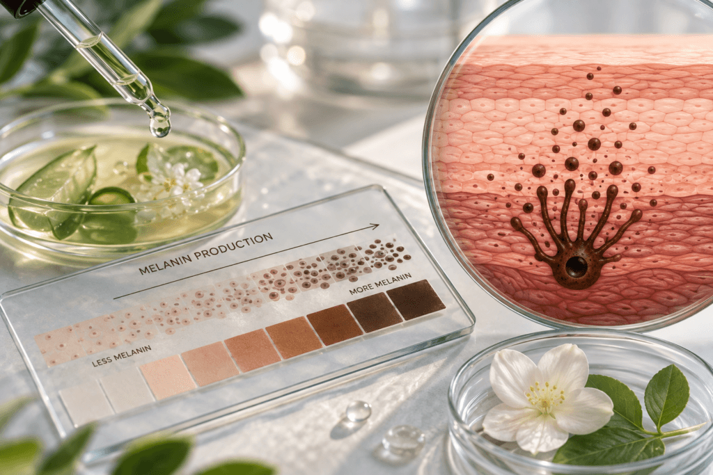 how can I reduce melanin in my body