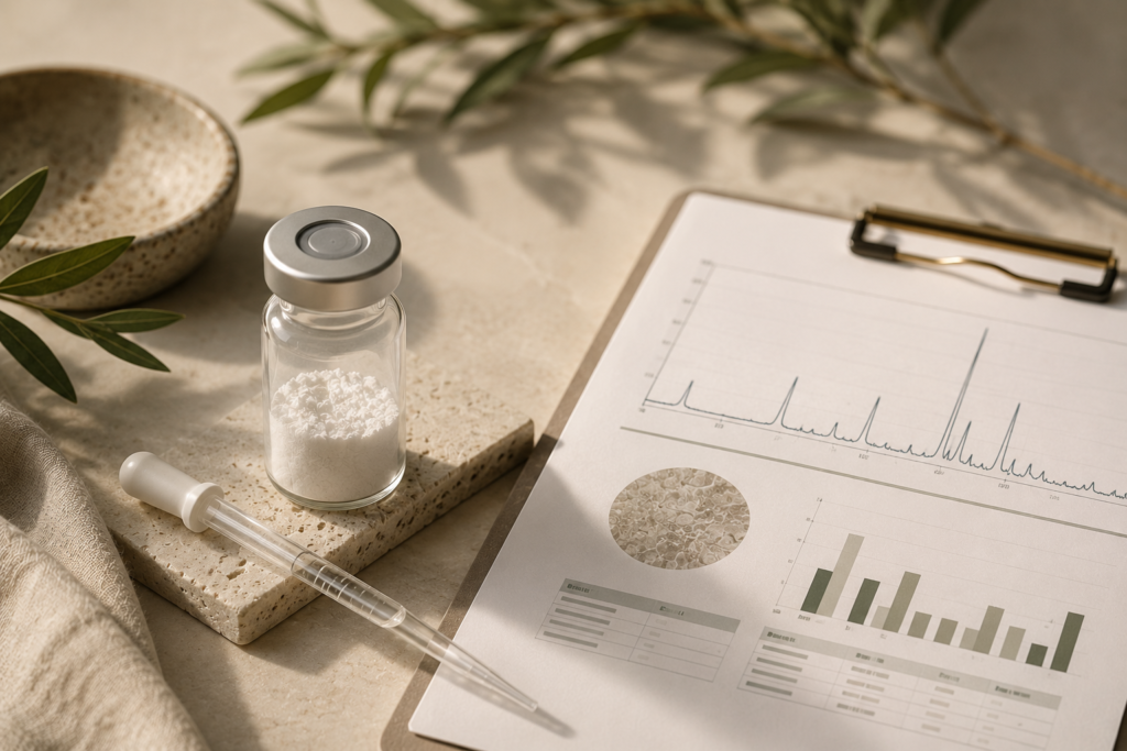 Peptide certificate analysis